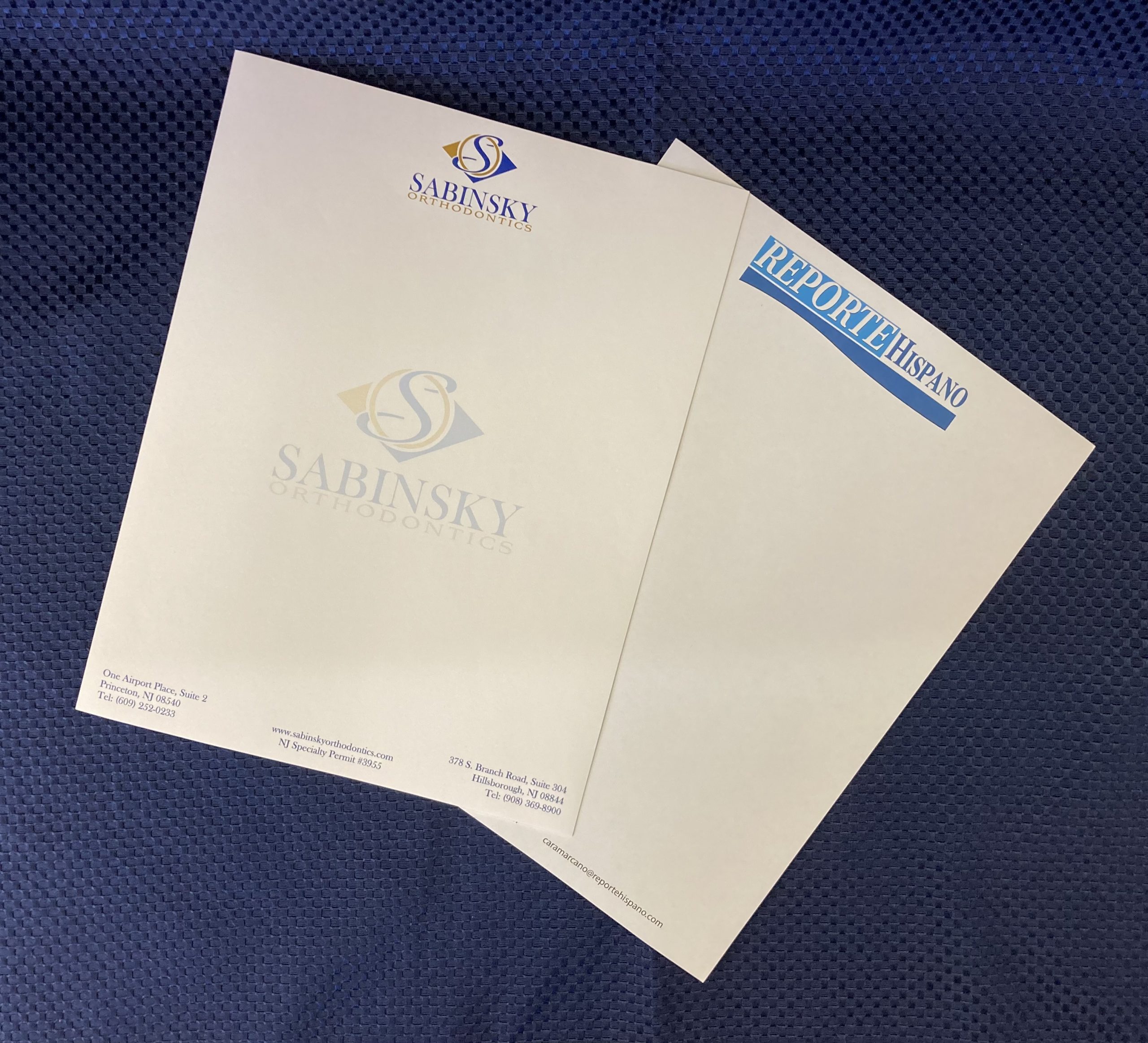 Letterhead printing