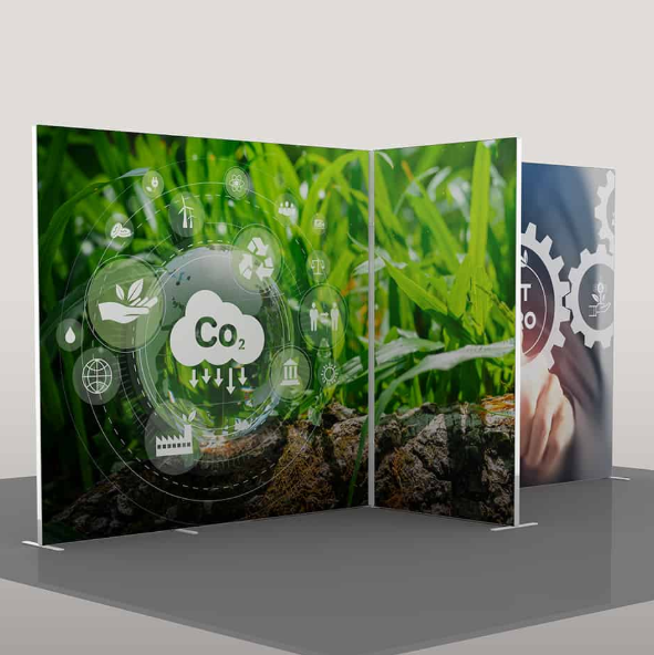 SEG exhibition display